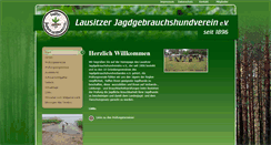 Desktop Screenshot of lausitzer-jgv.de