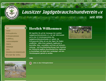 Tablet Screenshot of lausitzer-jgv.de